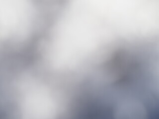 Blurred misty grey and white abstract background