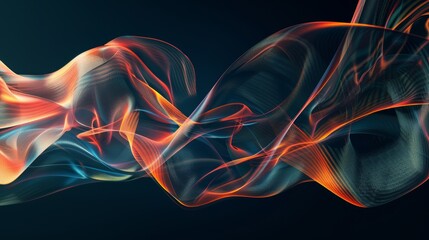 Abstract Fluid Flow Wallpaper