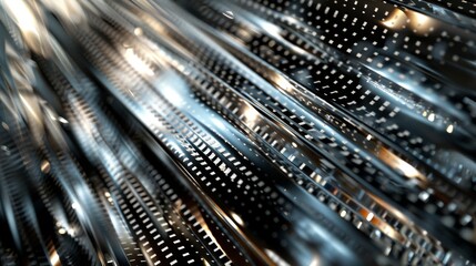 Abstract Metallic Texture Wallpaper