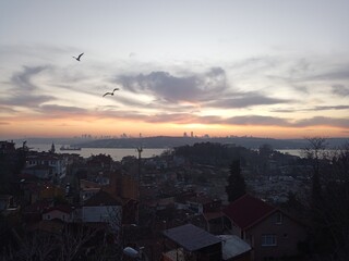 Sonnenunergang, Istanbul