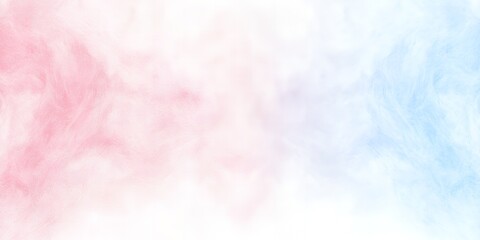 Abstract Pastel Pink and Blue Watercolor Cloud Background Texture