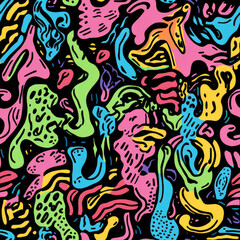 Fototapeta premium Neon Colors Pattern