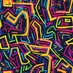  Neon Colors Pattern