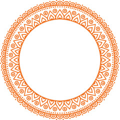 Beautiful flower art and mandala vector design