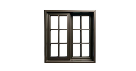 Obraz premium window isolated on white background