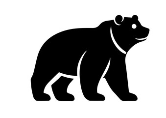 silhouette of bear 