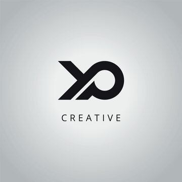 YP P Y modern creative alphabet company logo design vector icon template.