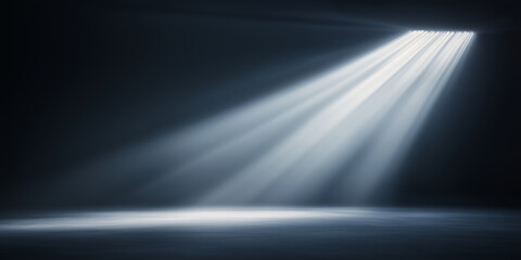 The light, a hope, a pathway of light to a new world.