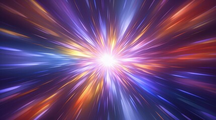 Obraz premium High Quality Abstract Background with Dazzling Star Burst Effect and Vivid Colors for Stunning Visuals and Creative Projects