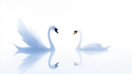 Obraz premium Flowing water scene a serene perspective on river landscapes