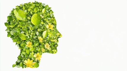 Nature's Embrace: A Portrait in Green