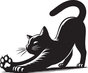 black cat silhouette