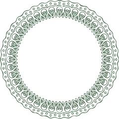 Beautiful flower art and mandala vector design