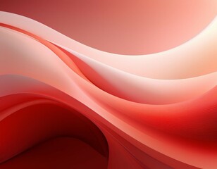 a soft gradient transitioning from white to a warm red hue creating a soothing and elegant visual effect