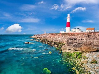  Portland Bill, Dorset, England, UK. Long exposure.