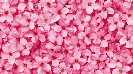 Obraz premium Stunning Pink Cherry Blossom Flower Background Texture