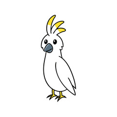 Cockatoo Cartoon vector
