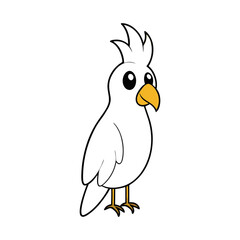 Cockatoo Cartoon vector
