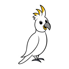 Cockatoo Cartoon vector