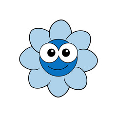 Anemone Cartoon vector