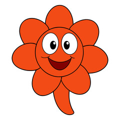 Anemone Cartoon vector