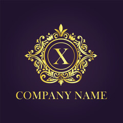 Vintage and luxury logo template Premium Vector, Royalty
