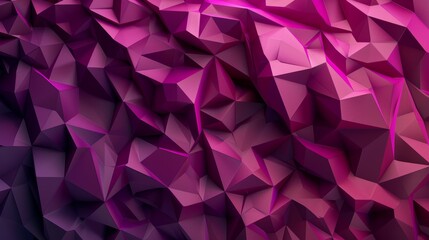 Fototapeta premium Abstract Purple Low-Poly Wallpaper
