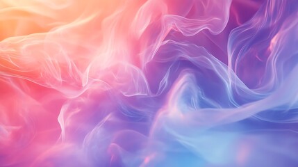 Obraz premium Pastel Dream: Abstract swirl of pastel colors creating a dreamy, ethereal and romantic mood. Perfect for designs needing a soft, delicate and artistic feel. 