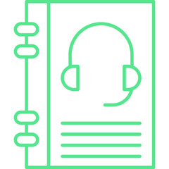 Notebook Support icon single vector illustration