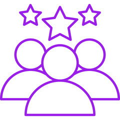 Customer icon single vector illustration