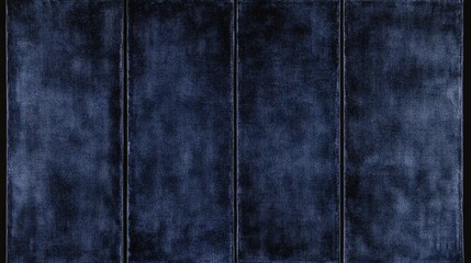 Naklejka premium Dark Blue Velvet Fabric Texture Seamless Pattern Background