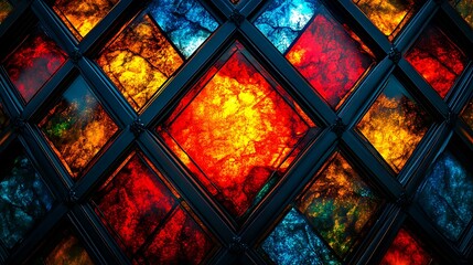 Diamond Repeating Motifs with Geometric Precision