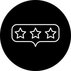 Feedback icon single vector illustration