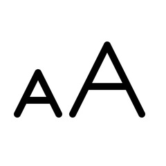 Accessibility Text-size