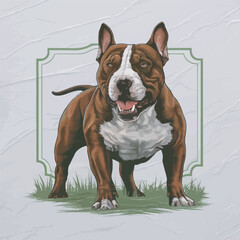 Bull dog vector.eps