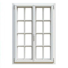 Modern minimalistic design of a sleek white window enhancing natural light in a contemporary home