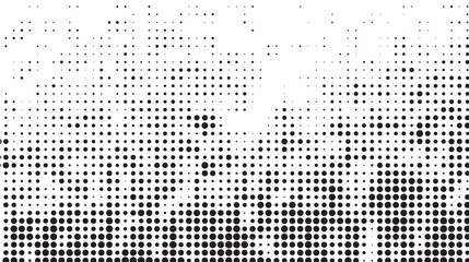 Vector abstract gradient halftone dots background Pop art template texture