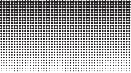 Vector abstract gradient halftone dots background Pop art template texture