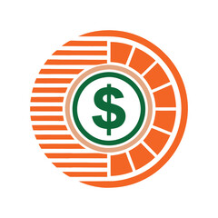 Fast Money Transfer Logo vector Design.