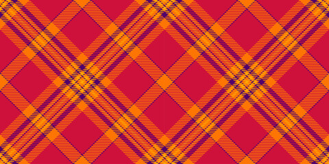 Vibrant abstract geometric pattern.  Dynamic diagonal stripes in bold orange, red, and purple create a modern, energetic design.