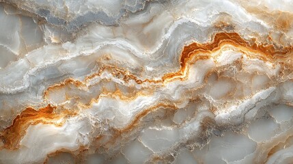 Abstract Background - Luxurious White and Gold Marble Texture