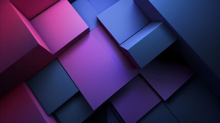 Abstract Geometric Cube Wallpaper