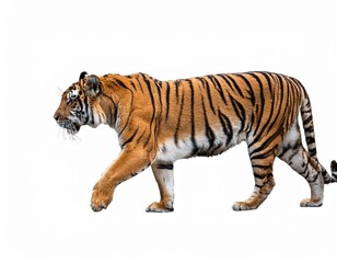 Obraz premium tiger on white