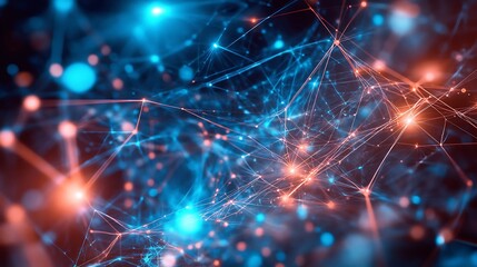 Obraz premium Digital Data Web Spy Tunnel