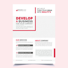 A4 Size Corporate Business Flyer