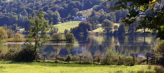 Grasmere in the English Lake District National Park.