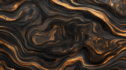 Lacquered background of african blackwood. Blazewood. Illustration