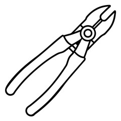 pliers isolated