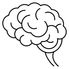 cerebral shunt line art vector illustration  