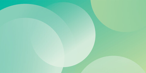 Abstract Fluid green gradient shapes composition. Dynamic circle abstract. Creative illustration for poster, web, landing, page, cover, ad, greeting, card, promotion. Eps 10